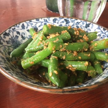 Mizu Japanese Restaurant - Goma-ae (Green beans) - Japanese Near Me - Teneriffe, QLD Mizu Japanese Restaurant - Goma-ae (Green beans) - Japanese Near Me - Teneriffe, QLD