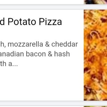 Gia's Pizza - Loaded baked potato pizza - Pizza Near Me - O Fallon, Illinois