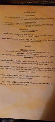 Menu photo 7 Father John's Brewing Company Bryan, OH