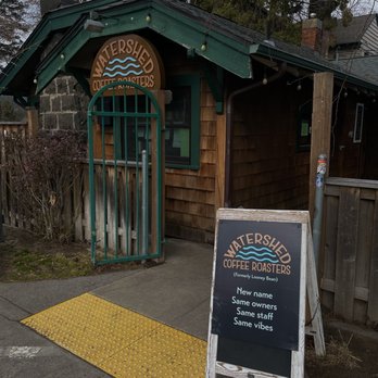 Watershed Coffee Roasters - Outside Entrance - Coffee & Tea Near Me - Bend, Oregon