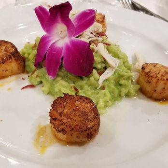 Barka - Diver Scallops with Asparagus Risotto - Seafood Near Me - Mountain Lakes, New Jersey Barka - Diver Scallops with Asparagus Risotto - Seafood Near Me - Mountain Lakes, New Jersey