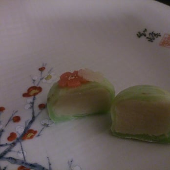 Chikara Mochi - Anatomy of a cherry blossom spring themed Wagashi/Japanese pastry Interior is Shiro An or sweet, white bean paste. - Bakeries Near Me - Gardena, California Chikara Mochi - Anatomy of a cherry blossom spring themed Wagashi/Japanese pastry Interior is Shiro An or sweet, white bean paste. - Bakeries Near Me - Gardena, California