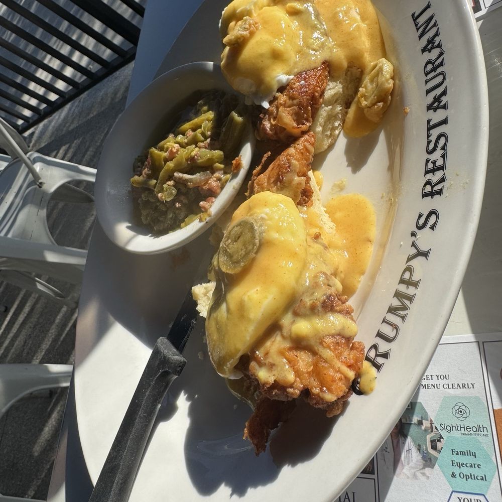 Grumpy's Restaurant - Fried Chicken Benedict - Breakfast & Brunch Near Me - St. Johns, Florida Grumpy's Restaurant - Fried Chicken Benedict - Breakfast & Brunch Near Me - St. Johns, Florida