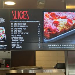 Slice menu Slice menu