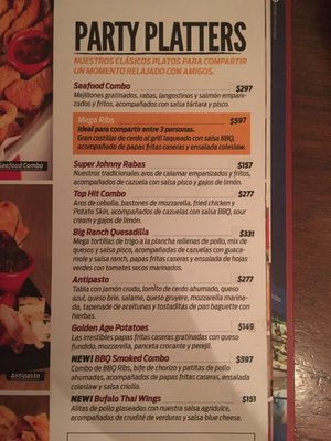 Menu photo 2 Johnny B. Good Córdoba, X