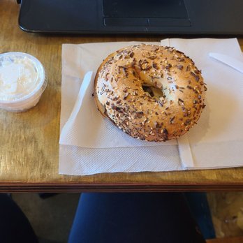 Colectivo Coffee Logan Square - Everything Bagel & Cream Cheese - Coffee & Tea Near Me - Chicago, Illinois