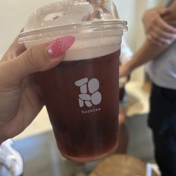Torotea - Mulberry tea with tapiochi - Coffee & Tea Near Me - Diamond Bar, California Torotea - Mulberry tea with tapiochi - Coffee & Tea Near Me - Diamond Bar, California