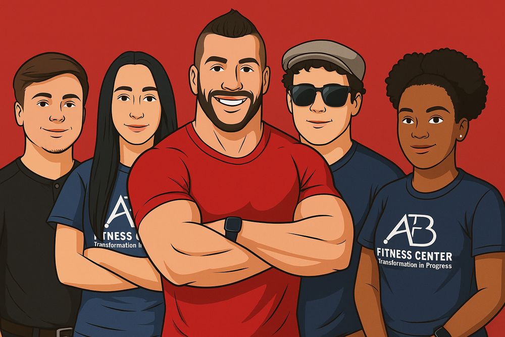 AB Fitness Center -Personal Training Studio Logo