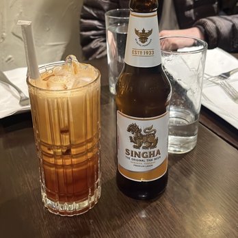 Williamsburg Thai Cuisine - Pad Thai Iced Tea, singha Beer - Thai Near Me - Brooklyn, New York Williamsburg Thai Cuisine - Pad Thai Iced Tea, singha Beer - Thai Near Me - Brooklyn, New York