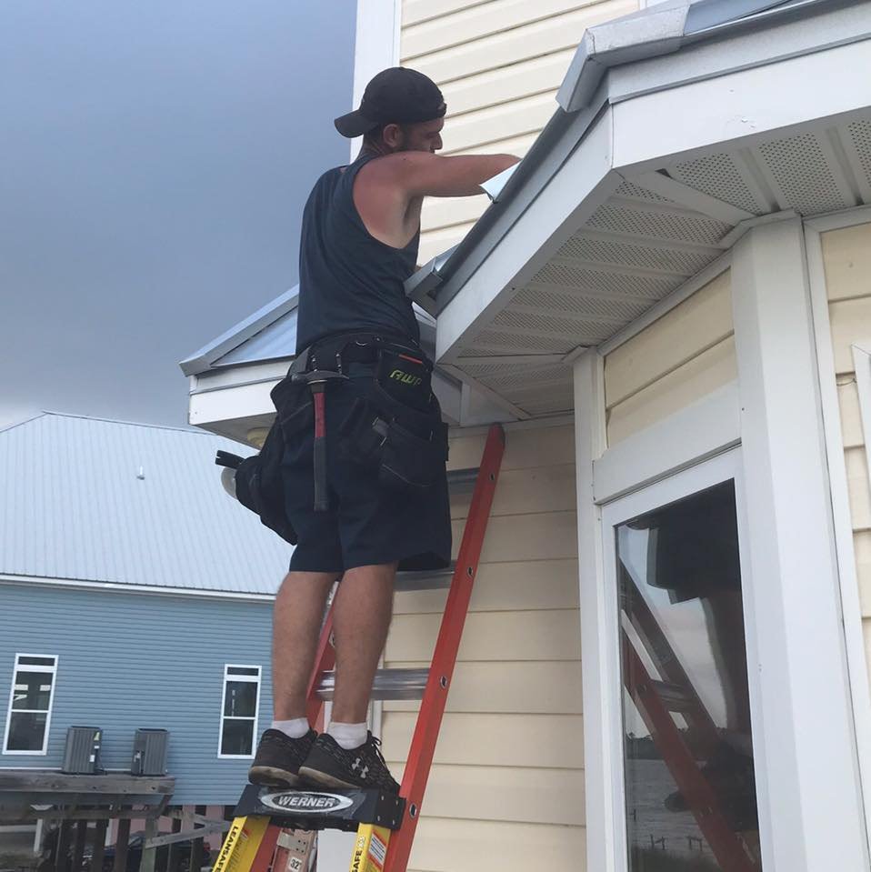 Slide of Gann’s Island Repair