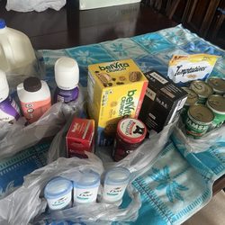 Walmart Supercenter - 24 (delivered)of the 39 items that were ordered. Missing a case of moist cat food and a big bag of dry food that was lost.