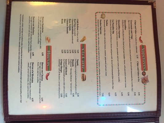Menu photo 6 La Pasadita Inn Denver, CO Menu photo 6 La Pasadita Inn Denver, CO