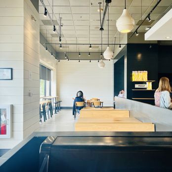 CAVA - Front area seating - Salad Near Me - Houston, Texas