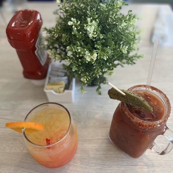 Biscuits & Jams - Tequila sunrise and a bloody Mary - Breakfast & Brunch Near Me - Bartlett, Tennessee