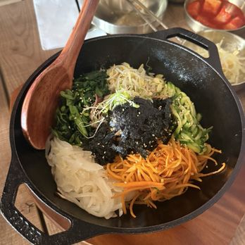 Gangsan - SEAFOOD BIBIMBAP - Korean Near Me - Redwood City, California