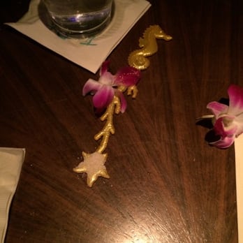 Three Dots and A Dash - Missing centerpiece- the so called "bouncer" robbed us (7 graduates of prestigious Global universities) of a center piece - Asian Fusion Near Me - Chicago, Illinois Three Dots and A Dash - Missing centerpiece- the so called "bouncer" robbed us (7 graduates of prestigious Global universities) of a center piece - Asian Fusion Near Me - Chicago, Illinois