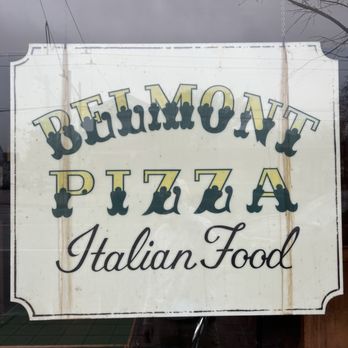 Belmont Pizza - Belmont Pizza Sign - Pizza Near Me - Belmont, Massachusetts