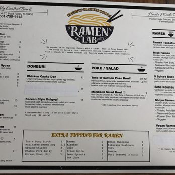 Ramen Lab Eatery-Delray Beach - Ramen Near Me - Delray Beach, Florida Ramen Lab Eatery-Delray Beach - Ramen Near Me - Delray Beach, Florida