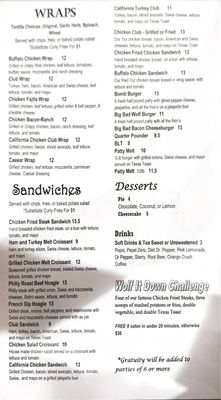 Menu photo 2 Wolf Den Family Restaurant Gainesville, TX Menu photo 2 Wolf Den Family Restaurant Gainesville, TX