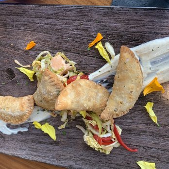 Aurora At The Celeste - Alligator empanadas - American Near Me - Orlando, Florida
