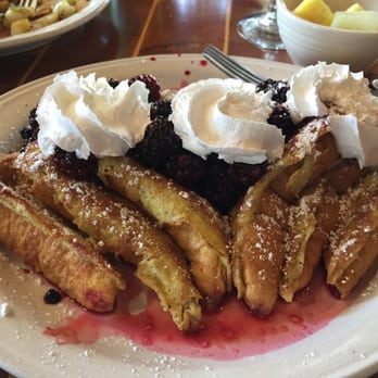 Tree House Restaurant - Blackberry French toast - so good!! - American Near Me - Mount Shasta, California Tree House Restaurant - Blackberry French toast - so good!! - American Near Me - Mount Shasta, California