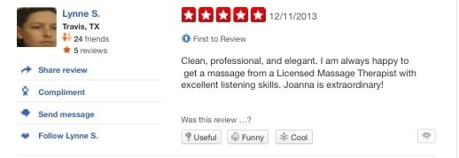 Joanna Alexis Massage Clinic Logo