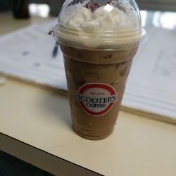 Scooter's Coffee - Twix Iced Coffee