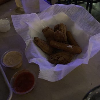 Crazy Crab - Chicken and Mozzarella sticks crabs ball didn't stay a chance - Cajun/Creole Near Me - Fairfax, Virginia Crazy Crab - Chicken and Mozzarella sticks crabs ball didn't stay a chance - Cajun/Creole Near Me - Fairfax, Virginia