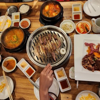 Insadong Korean Restaurant - Insadong combo + extra kimchi soup - Korean Near Me - Coquitlam, British Columbia