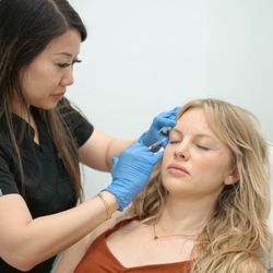 Eye Candy - Precise preparation for aesthetic services at our Newport Medspa
