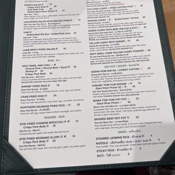 Manaao - Menu - Thai Near Me - Tustin, California Manaao - Menu - Thai Near Me - Tustin, California