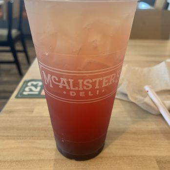 McAlister's Deli - Pineapple Upside Down Lemonade - Sandwiches Near Me - Baton Rouge, Louisiana