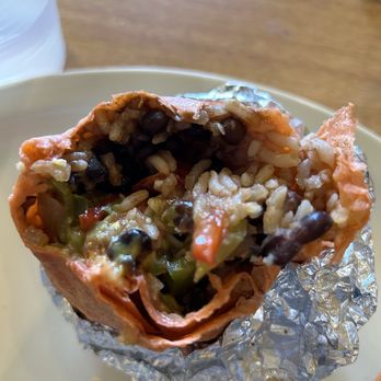 Una Mas Mexican Grill - Grilled veggie burrito without many veggies - Mexican Near Me - San Jose, California