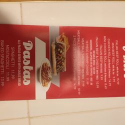 Vinny's Pizza - Menu