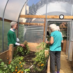 Marama - Residents enjoying some gardening