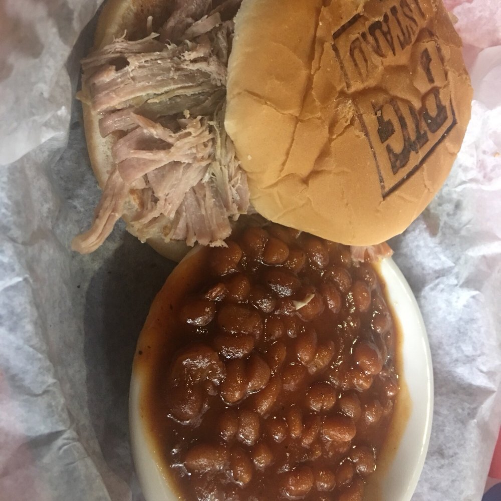 Colt's Pig Stand - Kids menu Pulled pork sandwich with bbq beans . Only 4.89$!! - Barbeque Near Me - Ormond Beach, Florida Colt's Pig Stand - Kids menu Pulled pork sandwich with bbq beans . Only 4.89$!! - Barbeque Near Me - Ormond Beach, Florida