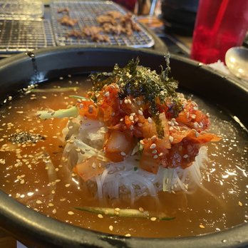 Sookdal - Kimchi Cold Noodles - Korean Near Me - Garden Grove, California