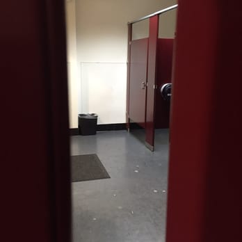 Jumping Jacks - This is a view from the huge gap in the stall divider. - Party Equipment Rentals Near Me - San Dimas, California