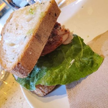 Con Pane Rustic Breads & Cafe - Turkey Cobb Sandwich - Bakeries Near Me - San Diego, California