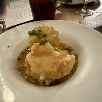 Il Cervo - Polenta tempura mozzarella. Mushy and strange. - Cocktail Bars Near Me - Milwaukee, Wisconsin