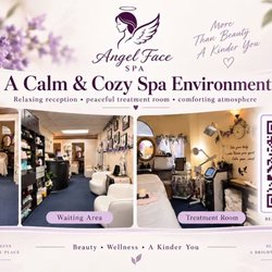 Angel Face Spa - A Cozy Space for Your Self-Care Moment .