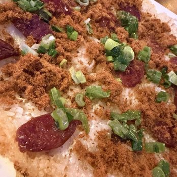Quan De 7 Mon - Scorched Rice Topped with Pork Floss - Vietnamese Near Me - South El Monte, California Quan De 7 Mon - Scorched Rice Topped with Pork Floss - Vietnamese Near Me - South El Monte, California
