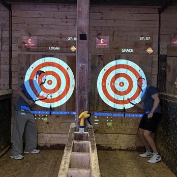 Chucktown Activities - Axe throwing - Axe Throwing Near Me - North Charleston, South Carolina