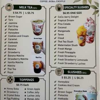 Cafe Vova - Menu 8/16/2026 - Coffee & Tea Near Me - Las Vegas, Nevada Cafe Vova - Menu 8/16/2026 - Coffee & Tea Near Me - Las Vegas, Nevada