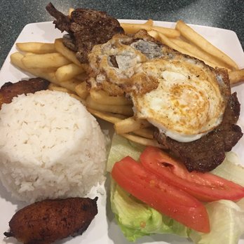 Lima Criolla Peruvian Restaurant - Bistec a lo Pobre - Latin American Near Me - Austin, Texas Lima Criolla Peruvian Restaurant - Bistec a lo Pobre - Latin American Near Me - Austin, Texas