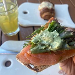 Smoked Salmon Tartine