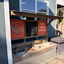 Tampa Bay Sporting Clays - Hand washing station