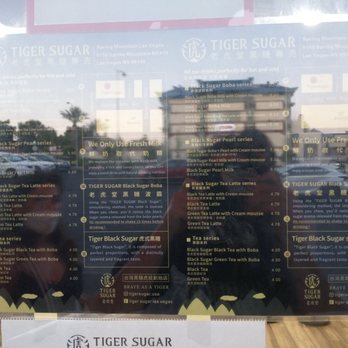 Tiger Sugar - Menu - Coffee & Tea Near Me - Las Vegas, Nevada Tiger Sugar - Menu - Coffee & Tea Near Me - Las Vegas, Nevada