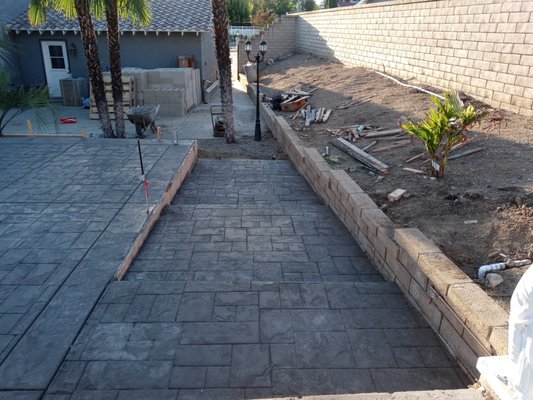 Concrete Work Project Highlights - JC Concrete specializes in high-quality concrete solutions, having completed numerous projects such as decorative patios, custom steps, functional walkways, and durable sidewalks. With a focus on expert installation, aesthetic appeal, and long-lasting results, our team ensures every concrete project meets the highest standards for safety, function, and curb appeal.