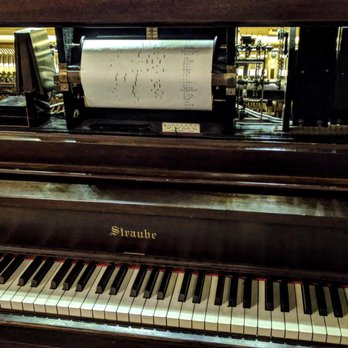 Trail Distilling - Player piano at the rear of the tasting room - Distilleries Near Me - Oregon City, Oregon